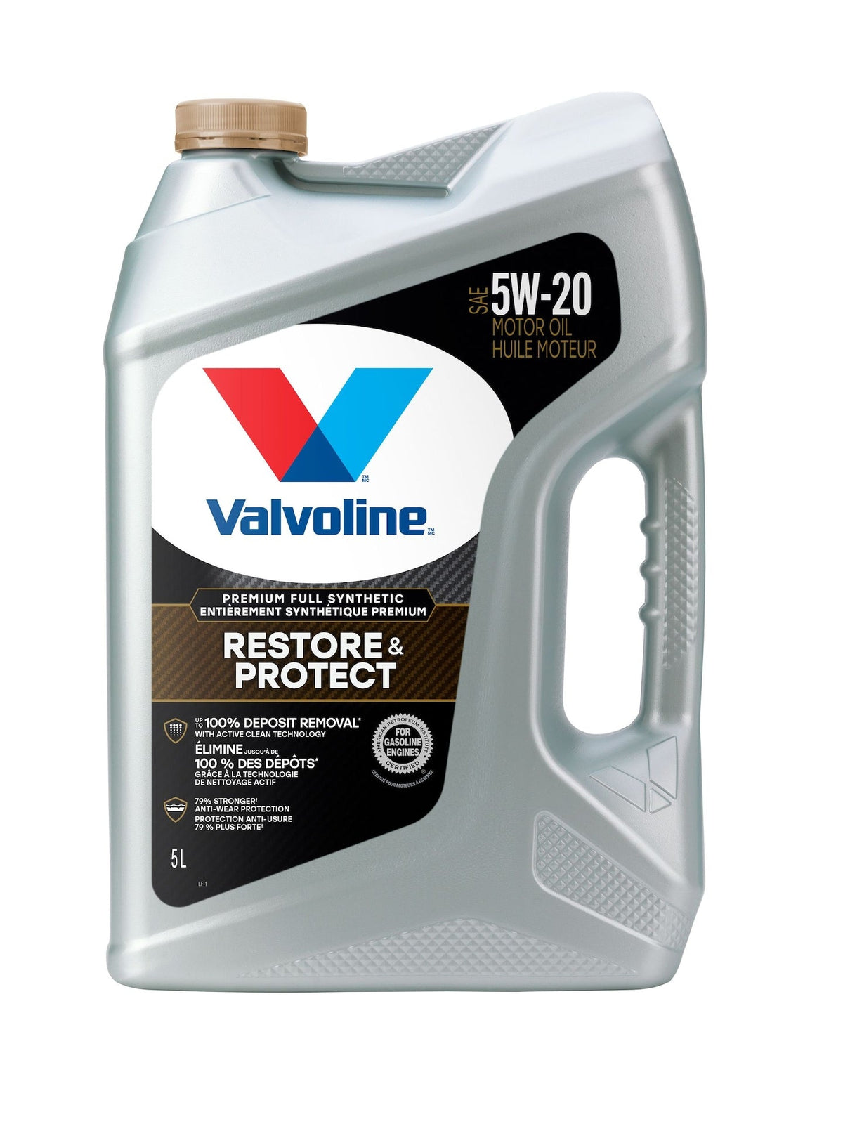 Restore and Protect Synthetic Motor Oil, 5-L V3Y4 - product image 1