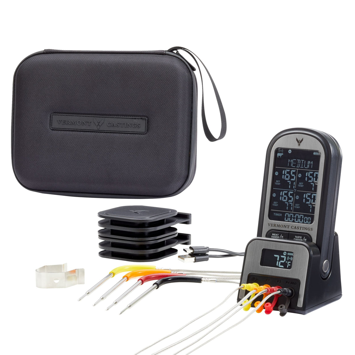 Wireless Digital BBQ Food & Meat Thermometer D8L5 - product image 1