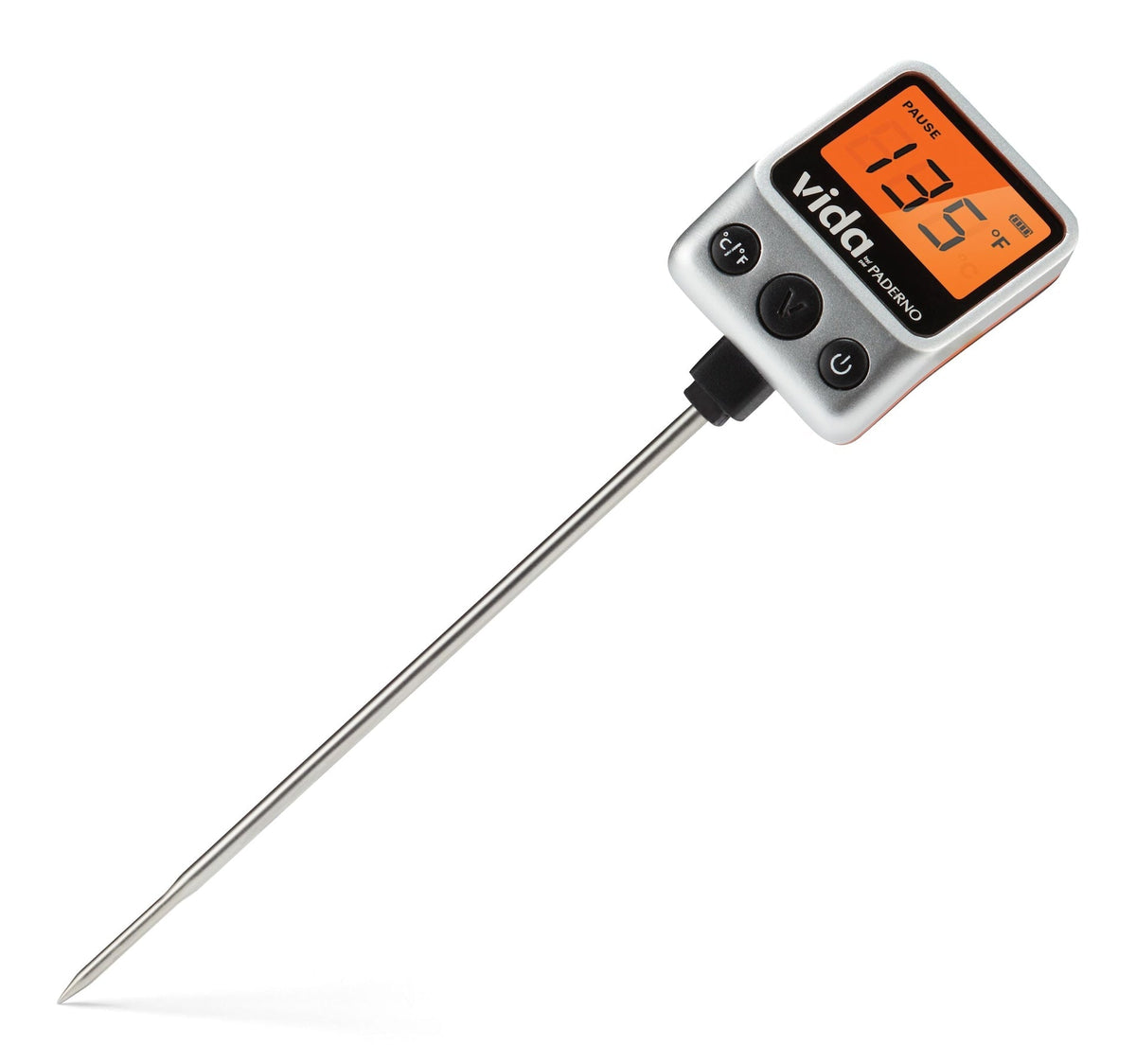 Digital Instant Read BBQ Food Thermometer with Stainless Steel Probe C5B8 - product image 1