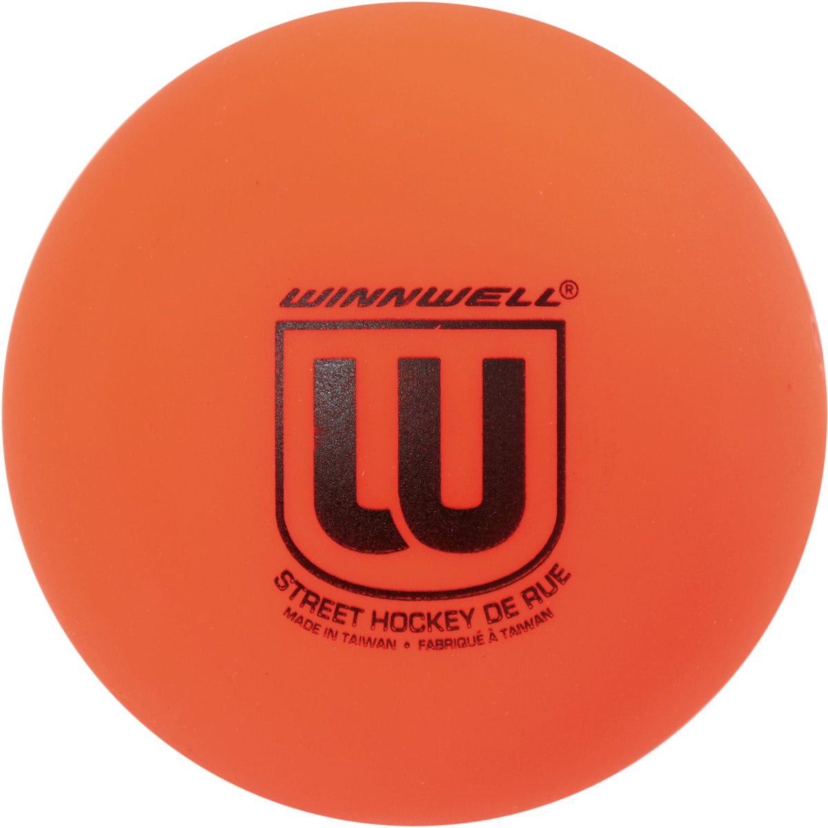 Street Hockey Medium Ball, Orange, 65mm, 50g L7U3 - product image 1