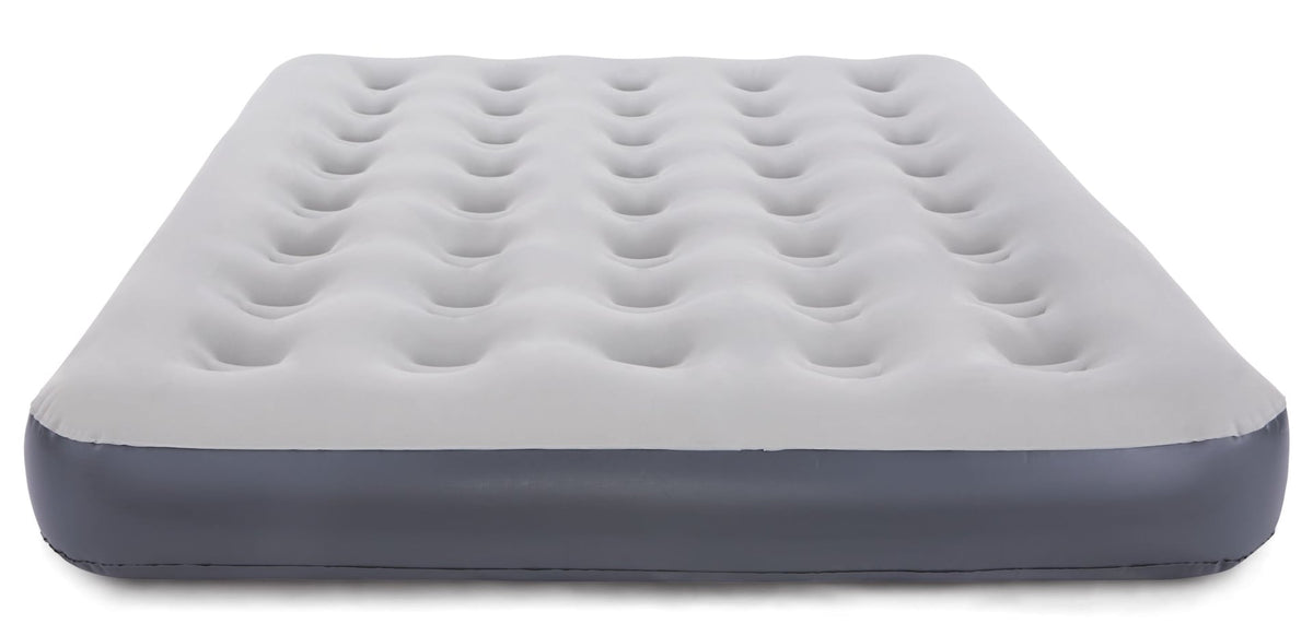 Single-High Inflatable Air Mattress/Airbed with 2-in-1 Pump For AC/DC Outlets, Queen U5N6 - product image 1