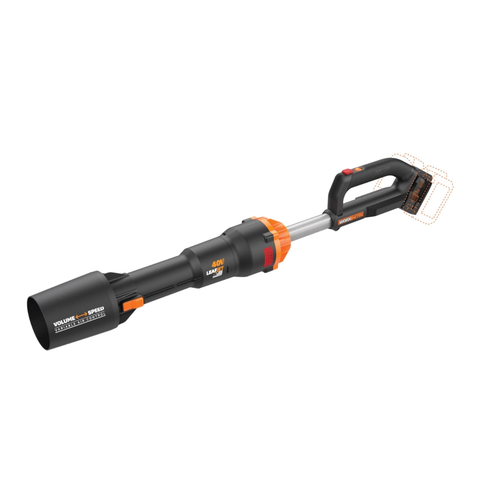 WG585.9 Nitro 40V Power Share LeafJet Cordless, Brushless Leaf Blower, Tool Only C1X9 - product image 1