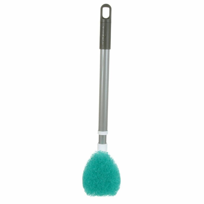 3M Scotch-Brite Non-Scratch Shower & Bath Scrubber/Scrub Brush with Extendable Handle Y3U8