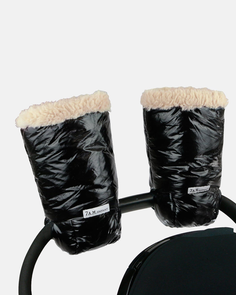 7AM Enfant Warmmuffs - Black K6E5