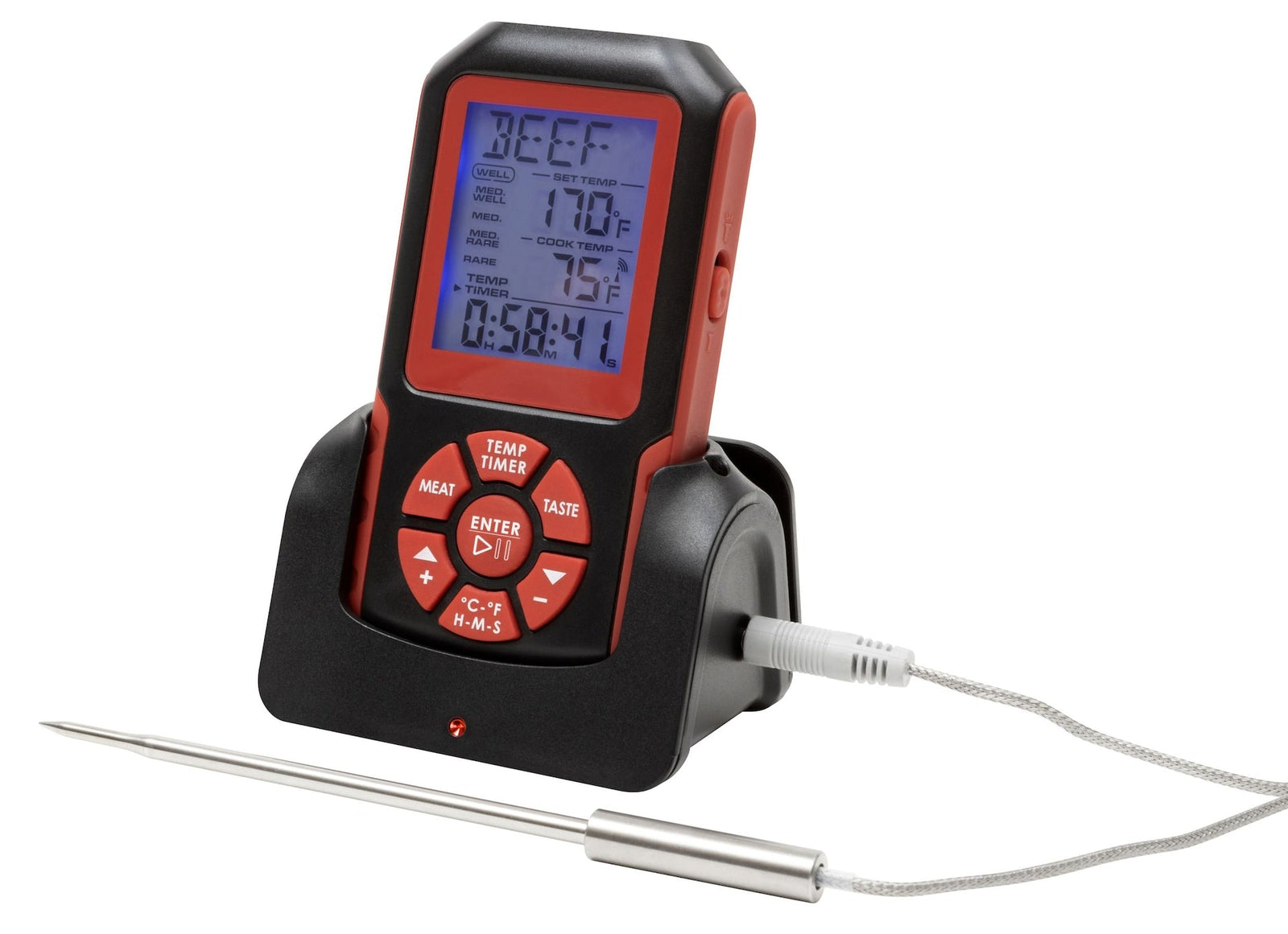 Wireless Cooking Thermometer with Probe B9E1 - product image 1