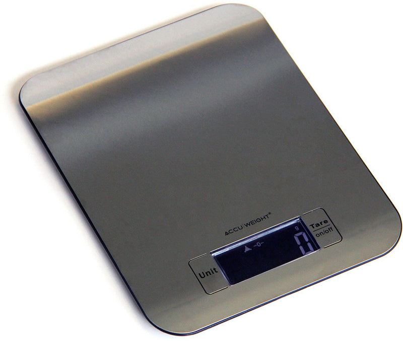 Stainless Steel Slim Kitchen Scale, 5kg I6C0