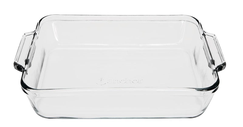 Oven Originals Glass Square Cake Dish, 8 x 8-in, 2-L C8W1