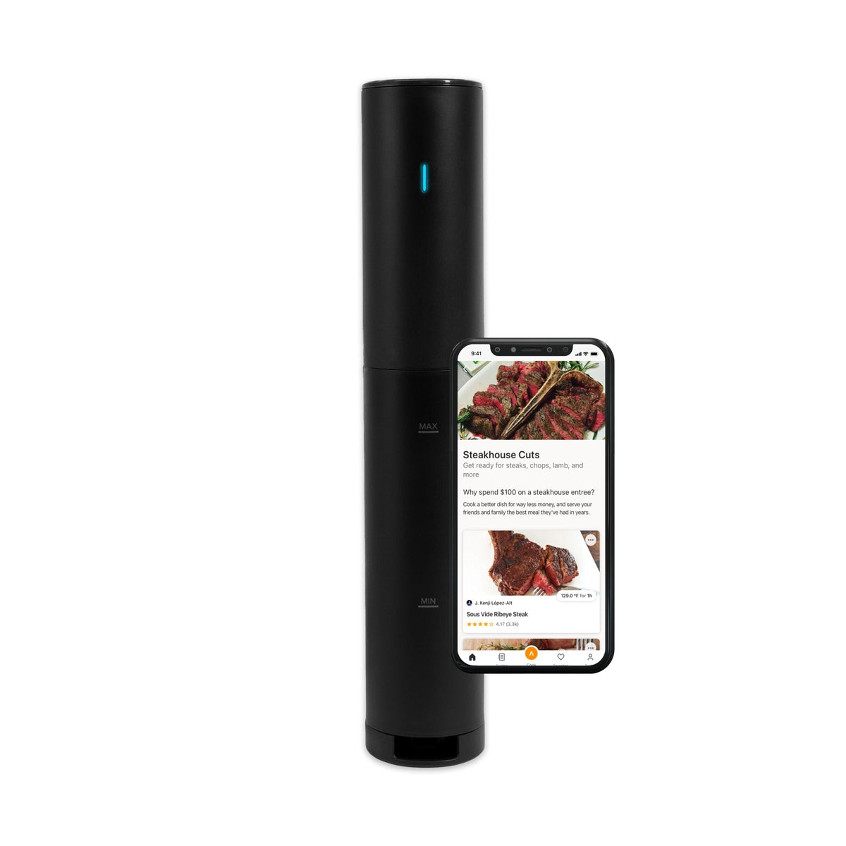 Culinary Sous Vide Precision Cooker Mini, Black I6E6 - product image 3