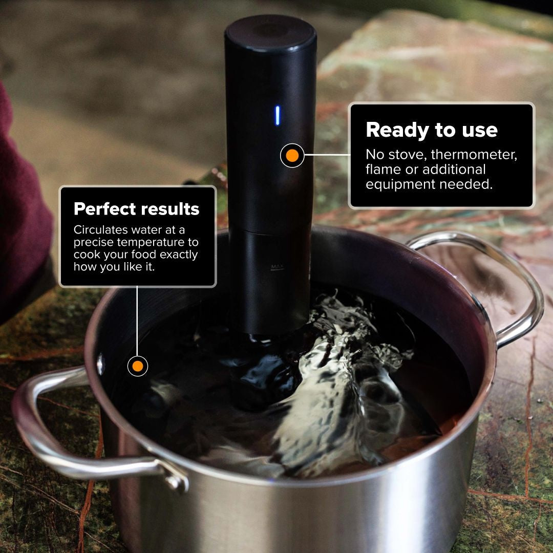 Culinary Sous Vide Precision Cooker Mini, Black I6E6 - product image 7