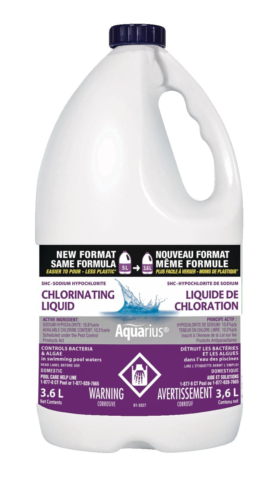 liquid Pool Chlorine, 3.6-L W0K1 - product image 1