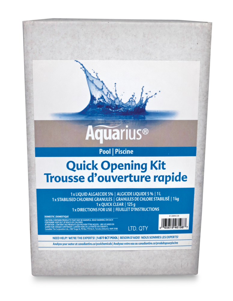 Quick Pool Opening Kit, Above Ground Pools Z9R8