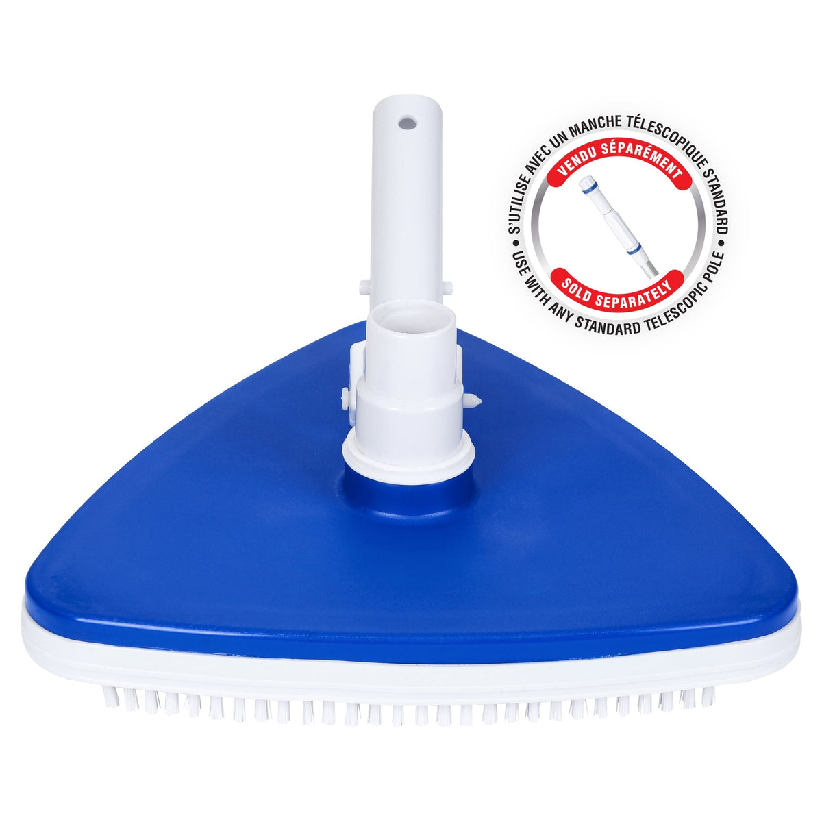 Triangular Pool Vacuum Head with Swivel Adapter U2R3 - product image 5