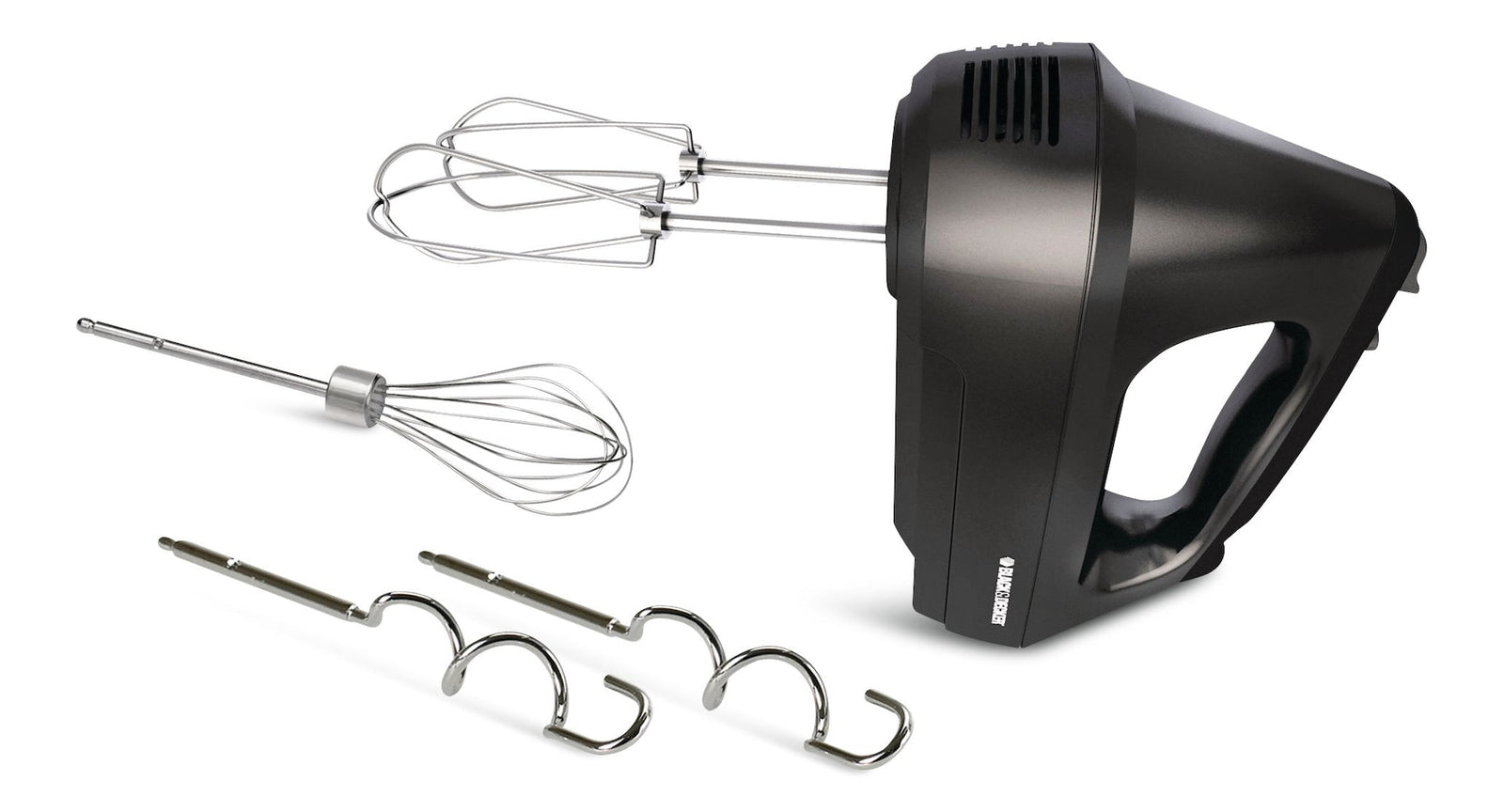 6-Speeds Hand Mixer with Storage Case Black S1Q0 - product image 6