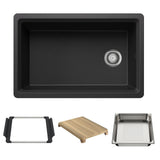 Inteos 30-in SILGRANIT Workstation Kitchen Sink I6L3 - product image 1