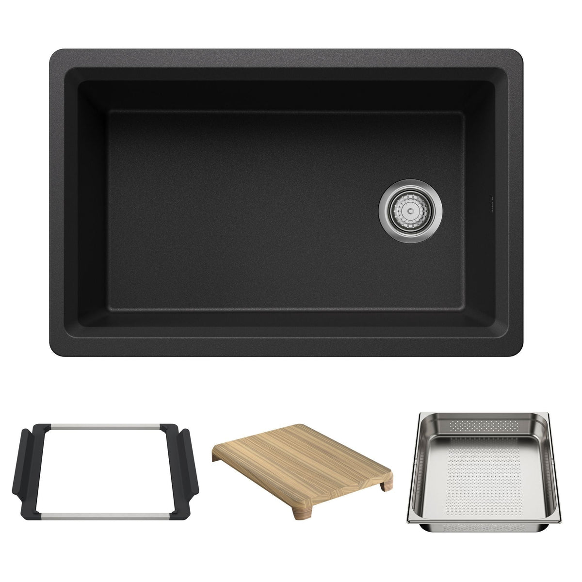 Inteos 30-in SILGRANIT Workstation Kitchen Sink I6L3 - product image 1