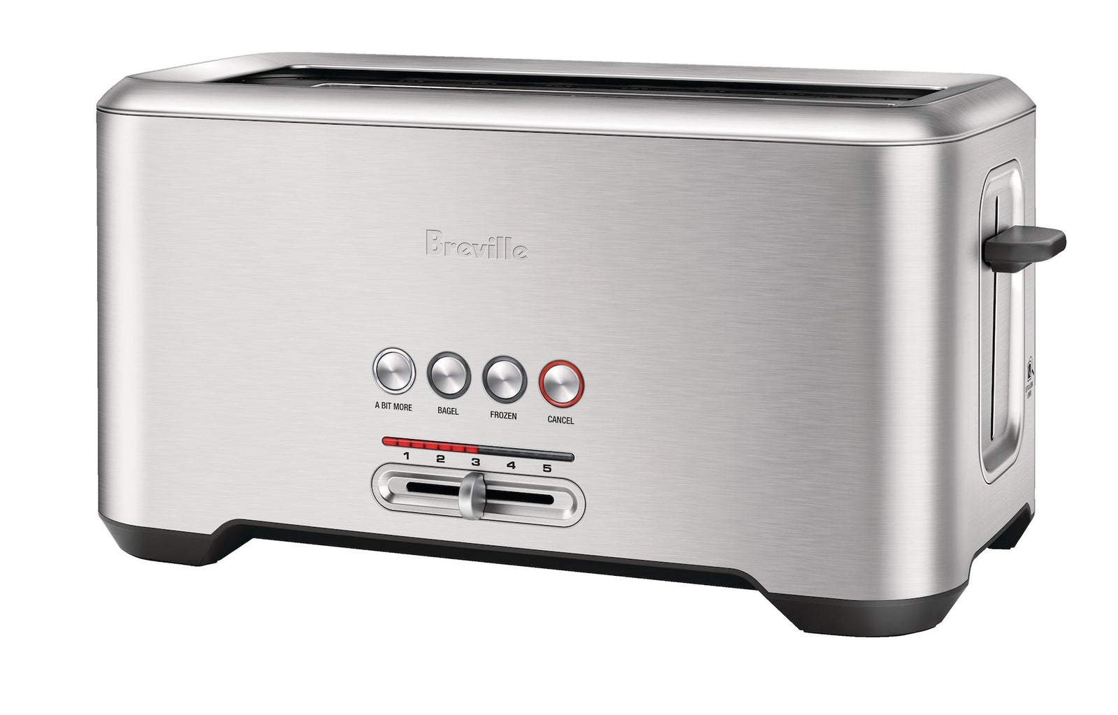 ‘A Bit More’ 4-Slice Toaster, Brushed Stainless Steel V5L3 - product image 1