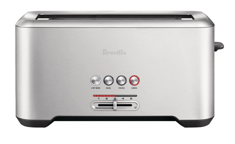 ‘A Bit More’ 4-Slice Toaster, Brushed Stainless Steel V5L3 - product image 2