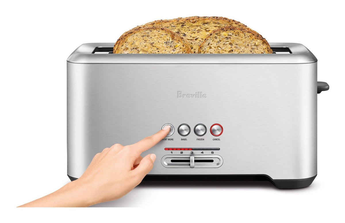 ‘A Bit More’ 4-Slice Toaster, Brushed Stainless Steel V5L3 - product image 3
