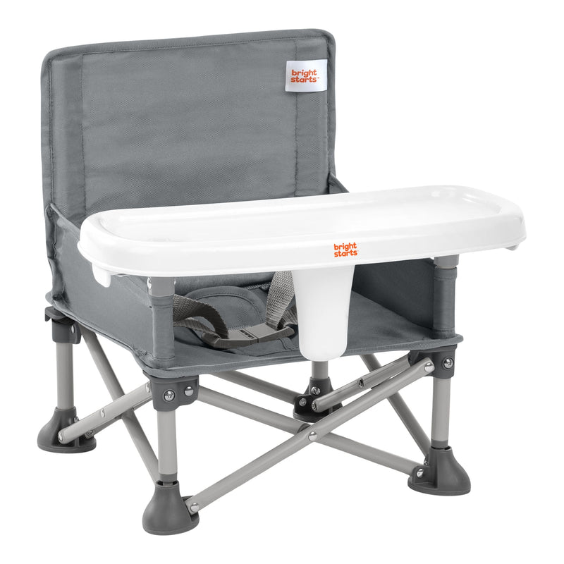Starts Pop 'N Sit Portable Booster Seat, Grey B2Z3