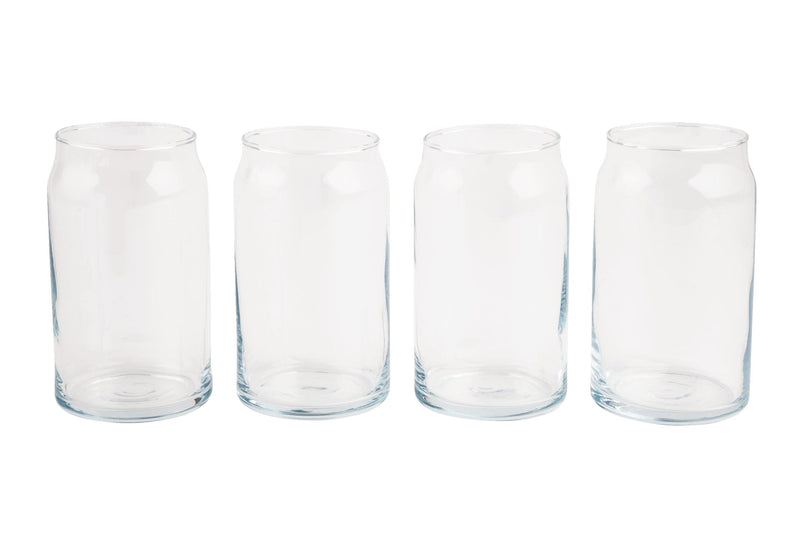 Beer Can Glasses, 480-mL, 4-pc J3A3