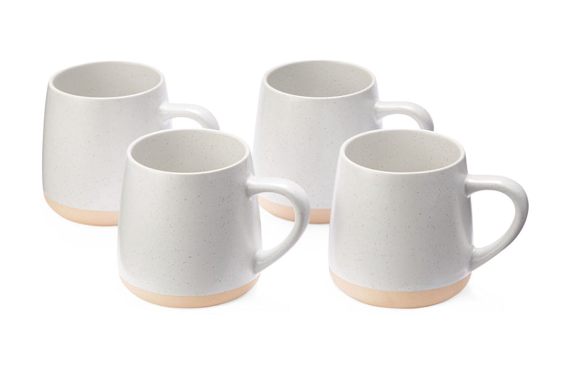 Belford Two-Tone Stoneware Mug Set, 12-oz, 4-pk M2U4