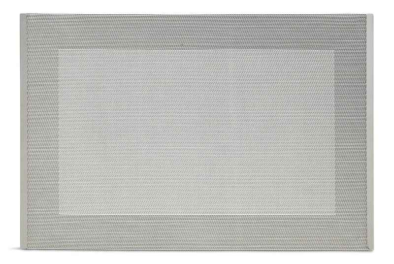 Bristol Rectangle Vinyl & Polyester Placemats, 13-in x 19-in, 4-pk X2Y6