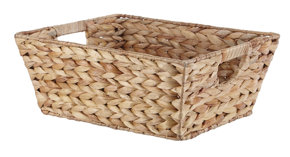 Brynn Rectangular Hand Woven Storage Basket, 14.5 x 11.8 x 5.9-in A9I0 - product image 1