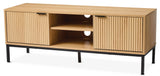 Byward Scallop TV Stand, Oak E5P7 - product image 1