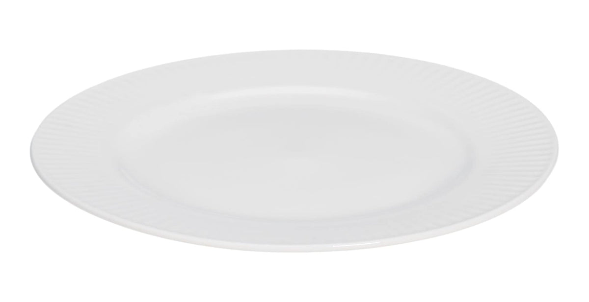 Highbury Ribbed New Bone Salad Plate, 1-pc, White G0N9 - product image 1
