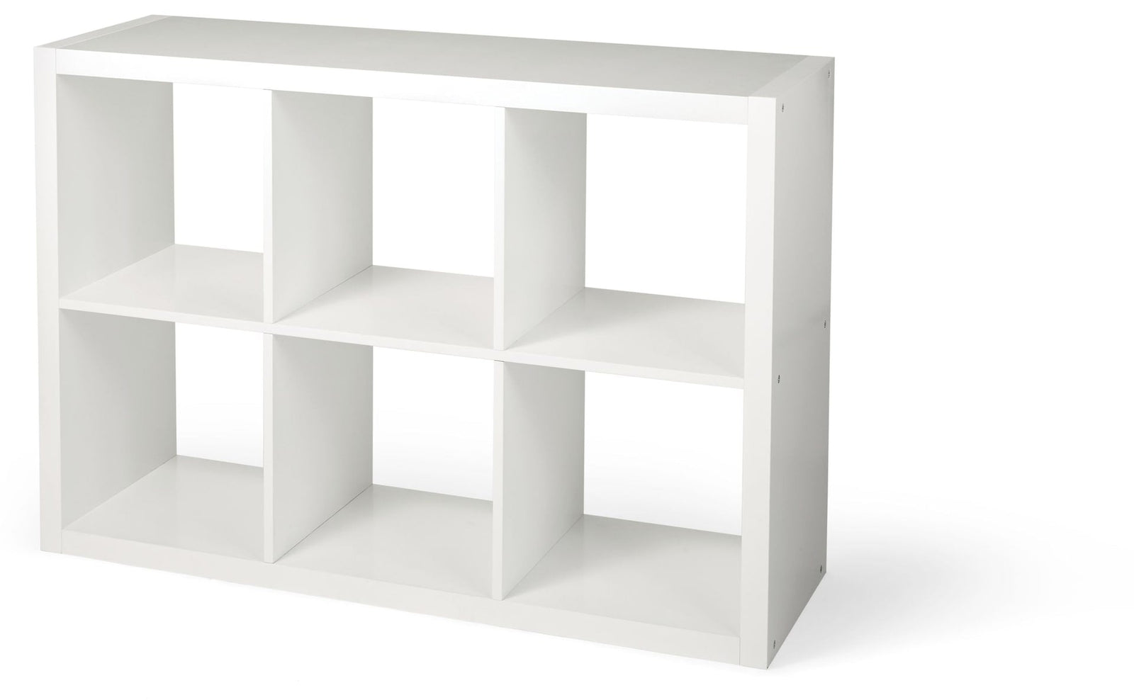 Invermere 6-Cube Storage Organizer, Bookcase/Bookshelf, White H4J3 - product image 1