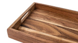 Rectangular Wood Serving Tray with Round Handles, 18-in V7T6 - product image 3