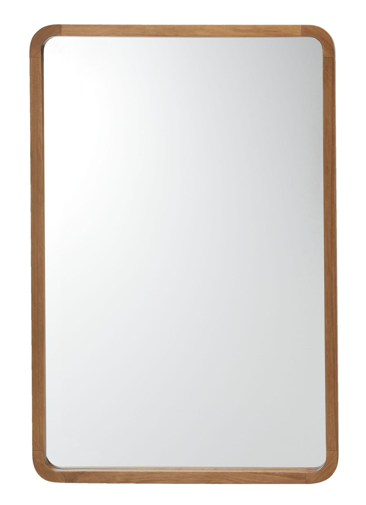 Springside Pearwood Rectangular Wall Mirror, Brown, 24 x 36-in T0J4 - product image 3