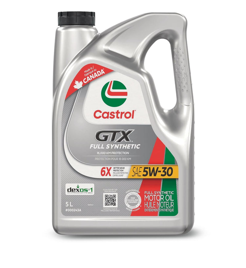 GTX Full Synthetic 5W30 Engine/Motor Oil, 5-L Jug C4Q4