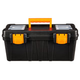 Portable Plastic Tool Box with Removable Tray, 17-in I1G7 - product image 2