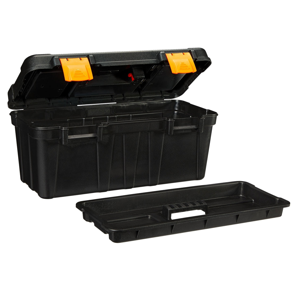 Portable Plastic Tool Box with Removable Tray, 17-in I1G7 - product image 4