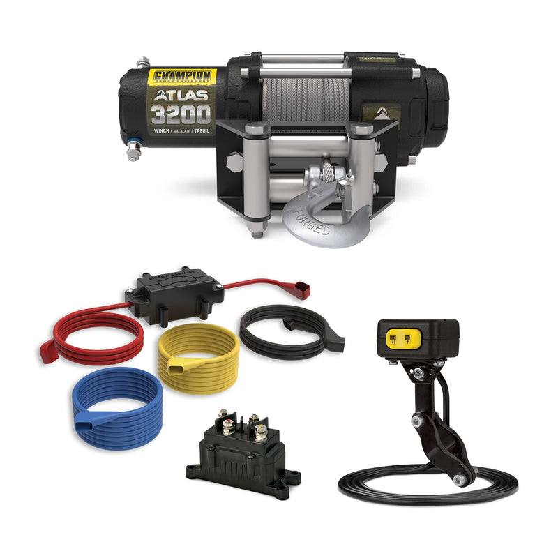 Winch Kit, 3,200-lbs X4N8