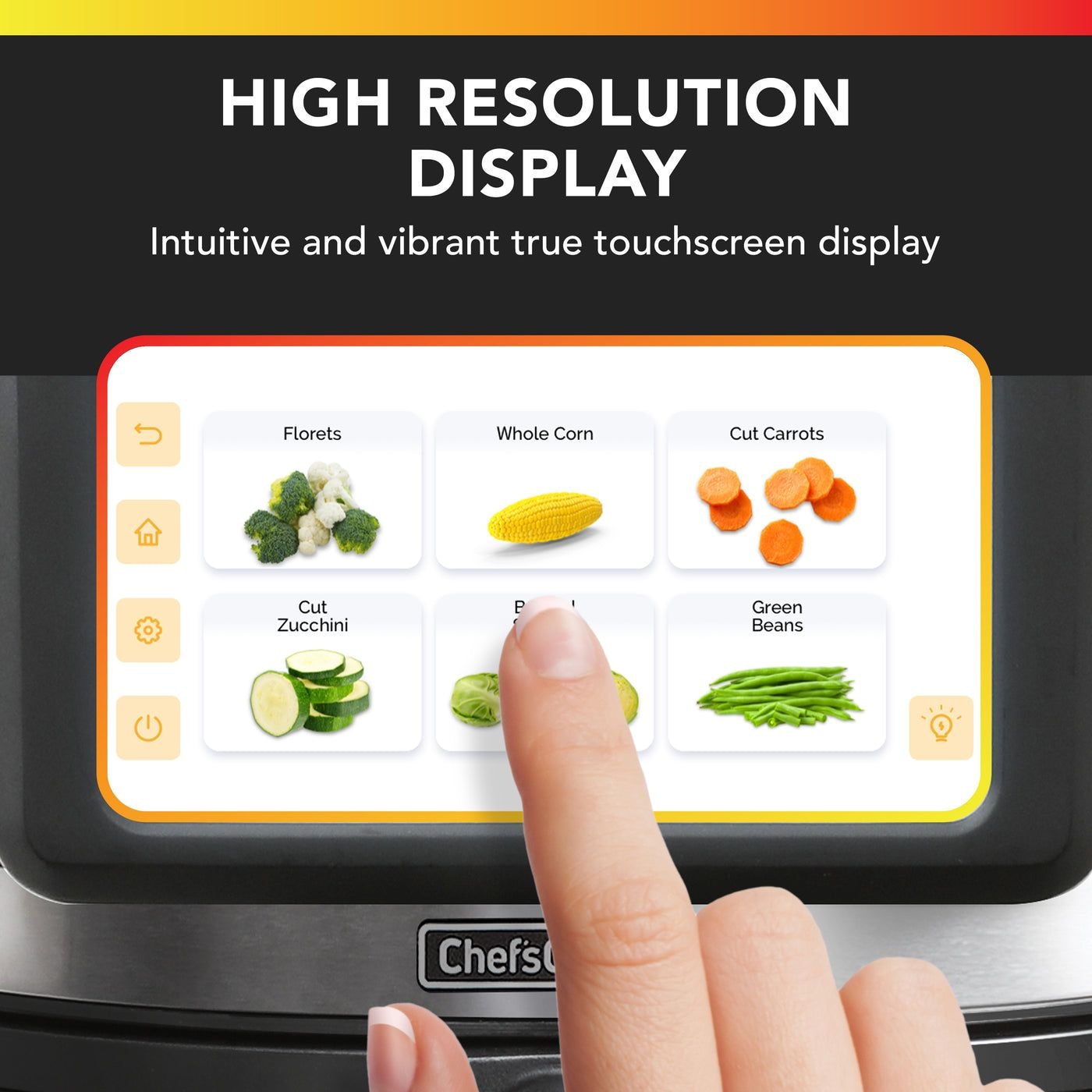Air Fryer with TFT Touchscreen Display, 7-qt I6W8 - product image 8