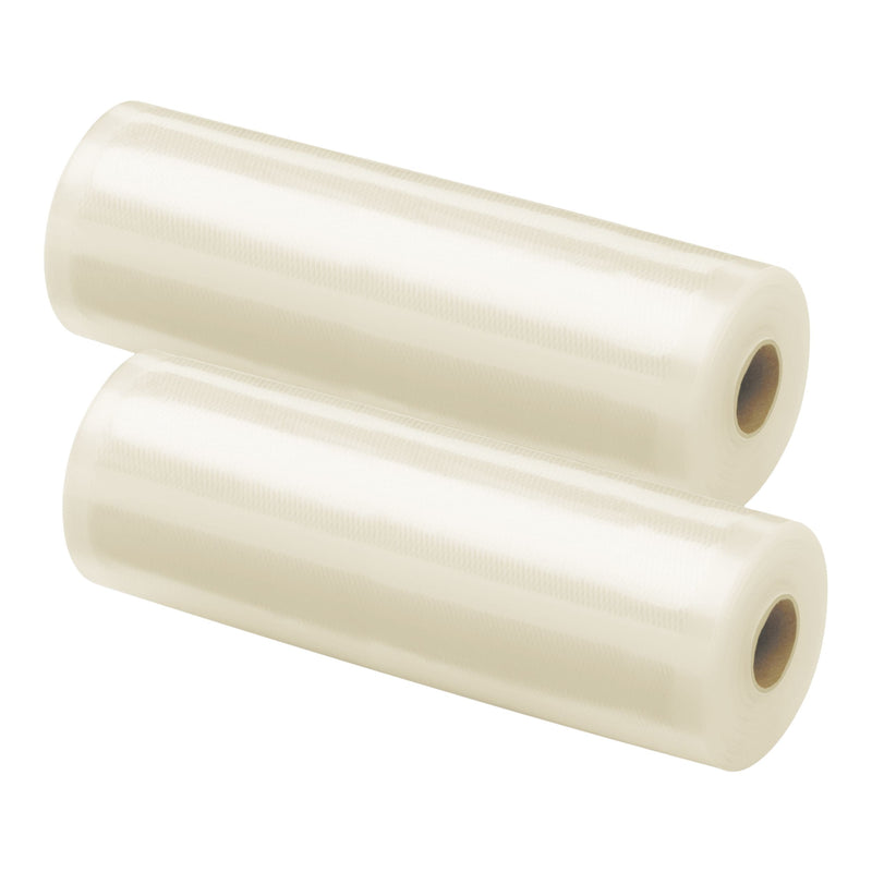 Biodegradable Vacuum Bag Rolls, Universal, Reusable 11-in, 2-pk B7B2