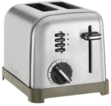 Metal Classic Toaster with 6 Settings, Stainless Steel, 2-Slices B1H0 - product image 2