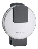 Round, Non-Stick Waffle Maker, Stainless Steel N1C5 - product image 3
