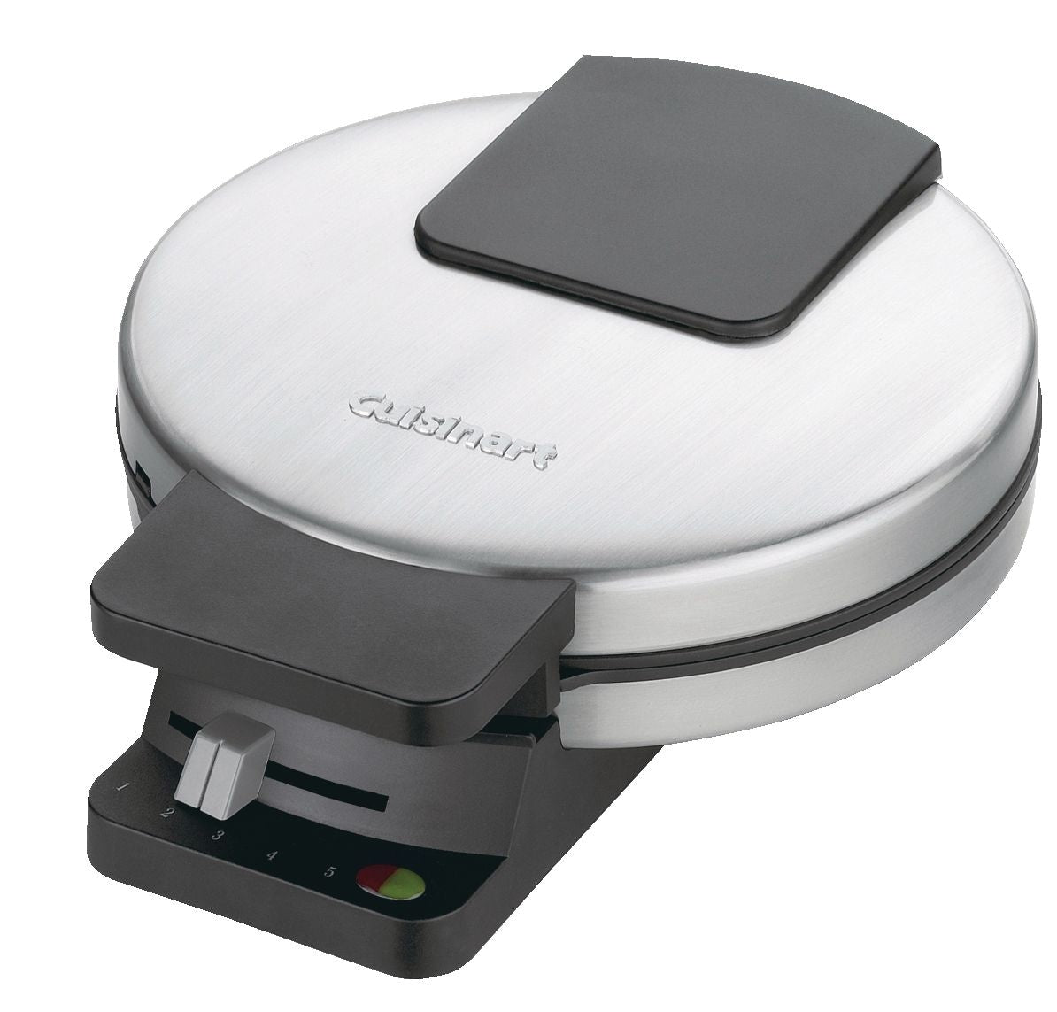 Round, Non-Stick Waffle Maker, Stainless Steel O0T3 - product image 4