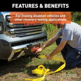 83066 2-in x 30-ft Tow Strap (9,000-lb, GVW) W2G6 - product image 4