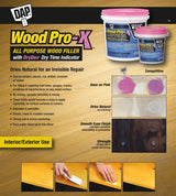 WoodPro-X With DryDex, 453-g, Wood Filler M0Y7 - product image 2