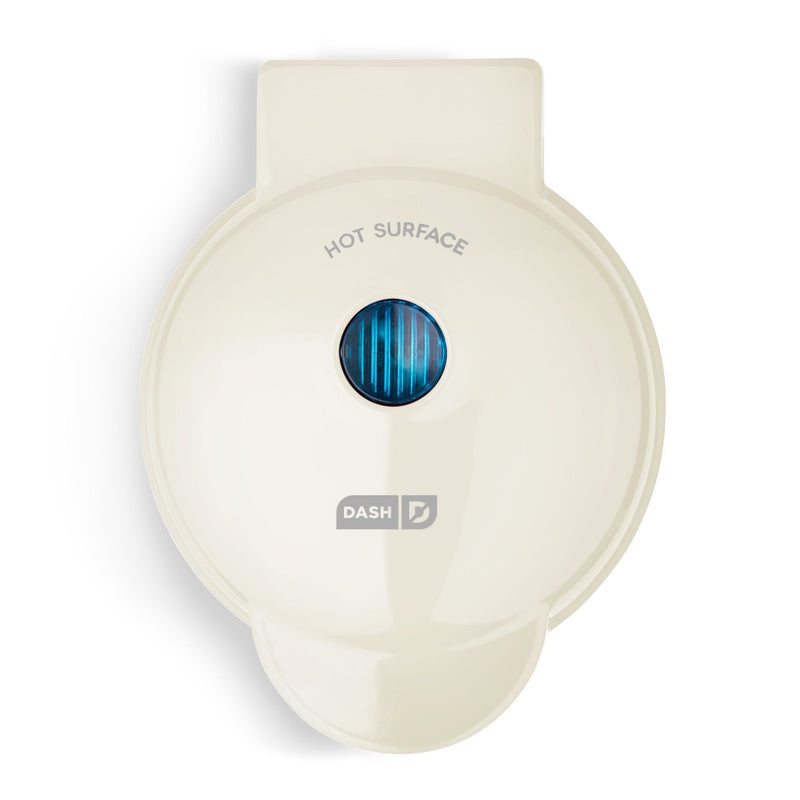 Mini Ceramic Waffle Maker, Beige Z2H7
