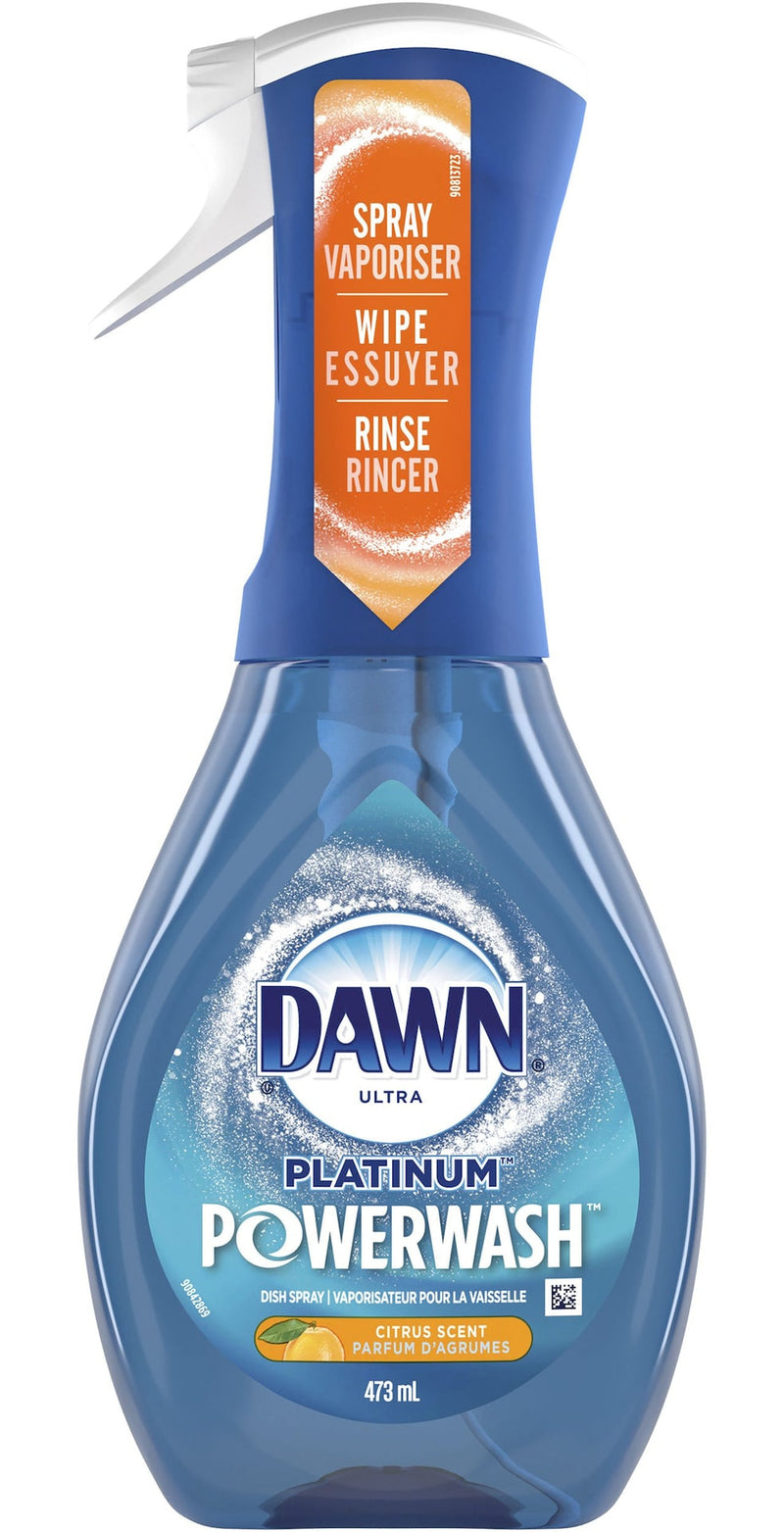 Ultra Platinum Powerwash Dish Soap Spray, Assorted Scents, 473-mL U3I8