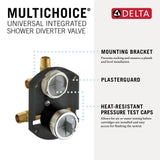 MultiChoice Universal Integrated Shower Diverter M2M6 - product image 3