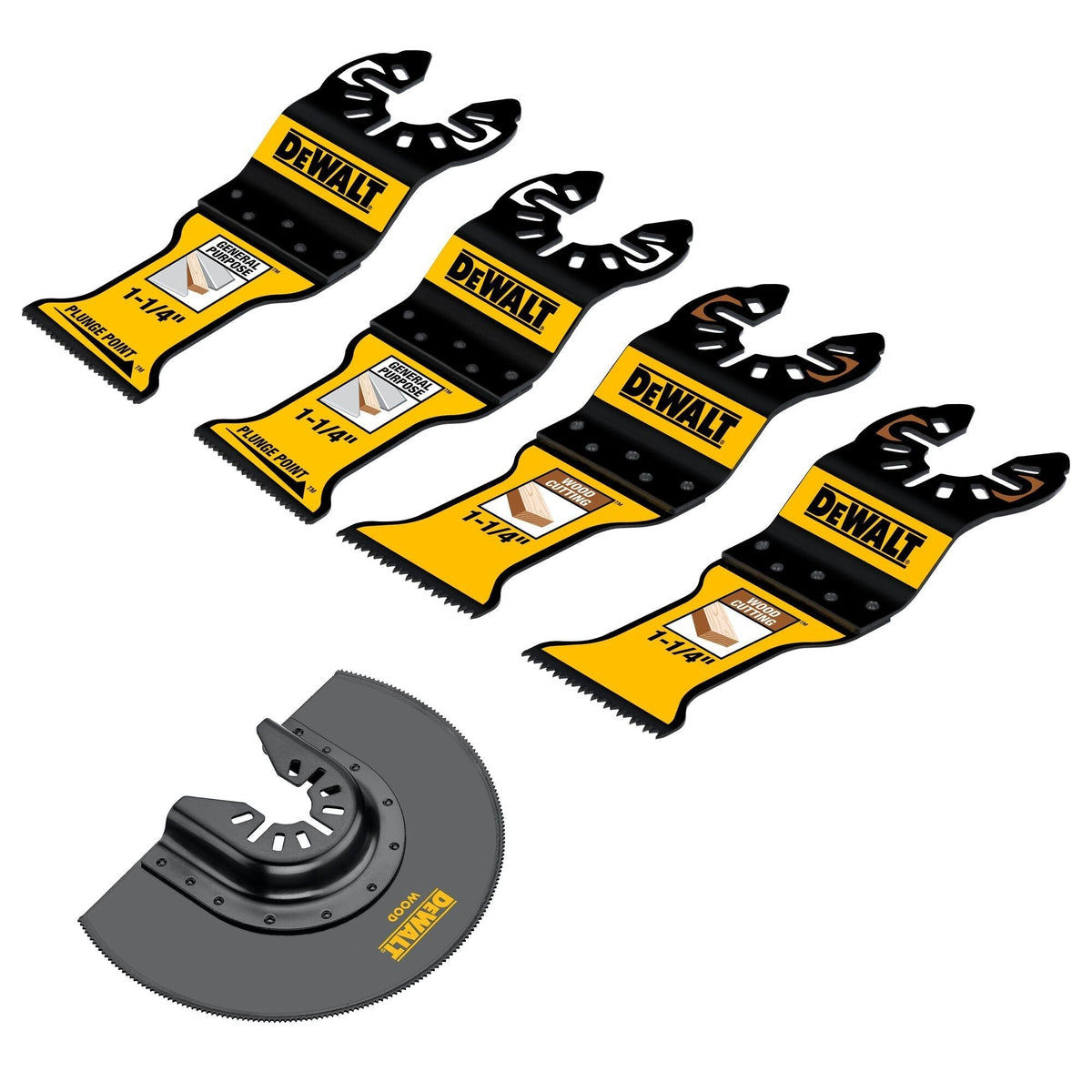 Oscillating Blade Set, 5-Piece I6V2 - product image 1