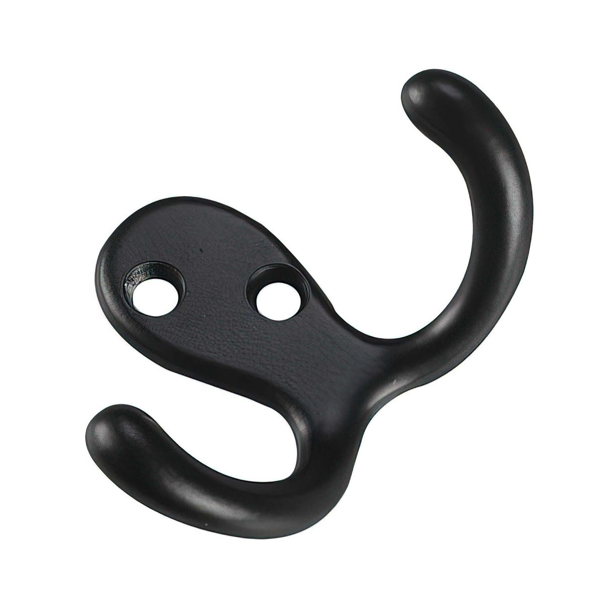 Double Wardrobe Hook, Matte Black, 4pk X0Y5 - product image 1