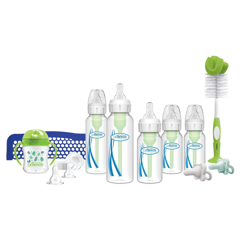 Narrow First Year Feeding Set, Clear R7T9