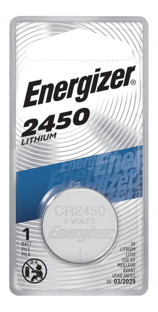1-pk CR2450 3V / 3 Volt Lithium Coin Cell Battery, Long Lasting, All Purpose V5J2